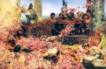  Tadema Galerie - Les Roses d’Héliogabale Sir Lawrence AlmaTadema classique fleurs